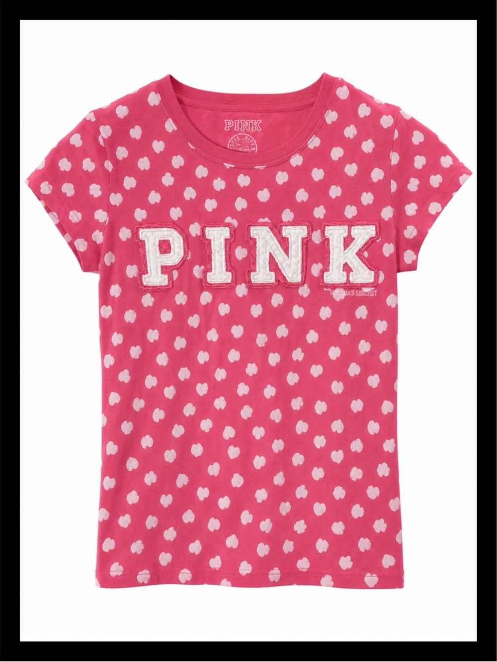💕ⓅⒾⓃⓀ ⓋⓈ Vintage Heart Graphic Tee💕